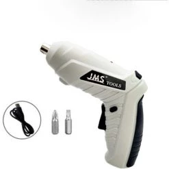 Perle Rare Tournevis électrique 3.6V Mini Tournevis à Batterie Au Lithium Multifonctionnel Rechargeable Avec Accessoires Kit Ménager, Gris -Perceuse Soldes 2022 29869799 3