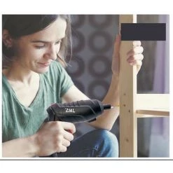 Perle Rare Tournevis électrique 3.6V Mini Tournevis à Batterie Au Lithium Multifonctionnel Rechargeable Avec Accessoires Kit Ménager, Gris -Perceuse Soldes 2022 29869799 4