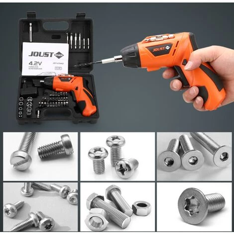 Betterlife Tournevis électrique, Mini Tournevis, Tournevis Rechargeable, Perceuse électrique Au Lithium, Tournevis électrique USB, Jeu De Tournevis A 7 Betterlife Tournevis électrique, Mini Tournevis, Tournevis Rechargeable, Perceuse électrique Au Lithium, Tournevis électrique USB, Jeu De Tournevis A – Image 5