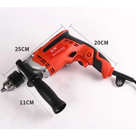 Betterlife Perceuse à Percussion électrique Petite Perceuse à Pistolet Perceuse électrique à Main Perceuse électrique Multifonction à Double Usage 4 Betterlife Perceuse à Percussion électrique Petite Perceuse à Pistolet Perceuse électrique à Main Perceuse électrique Multifonction à Double Usage – Image 2