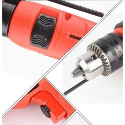 Betterlife Perceuse à Percussion Domestique Multifonctionnelle à Main Perceuse électrique Perceuse à Percussion Perceuse électrique Ensemble -Perceuse Soldes 2022 30053327 4