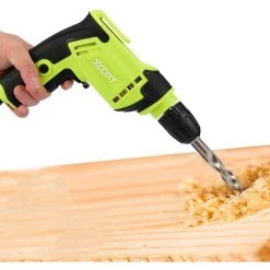 Betterlife Perceuse électrique à Basse Vitesse, Perceuse à Pistolet Portable Haute Puissance, Forage Multifonction Pour Le Bois Et L'aluminium -Perceuse Soldes 2022 30053353 5