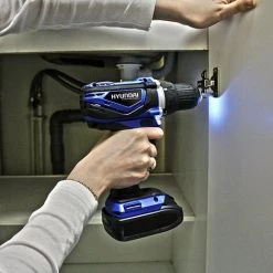 HYUNDAI Perceuse - Visseuse Sans Fil 20 V 38 Nm HPV20V -Perceuse Soldes 2022 30481459 3