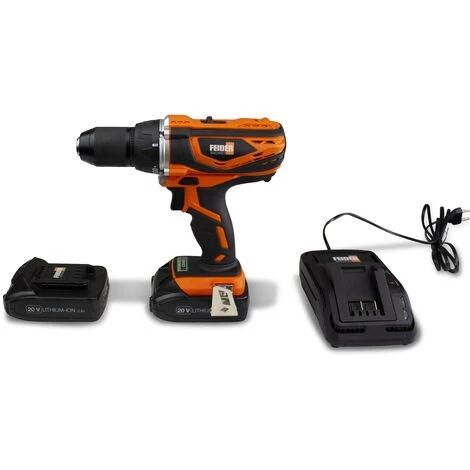 FEIDER Perceuse - Visseuse Sans Fil 20 V 38 Nm FPV20V2B2B 4 FEIDER Perceuse - Visseuse Sans Fil 20 V 38 Nm FPV20V2B2B – Image 2