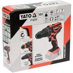 YATO Perceuse à Percussion Sans Batterie 18V 40Nm -Perceuse Soldes 2022 31025874 4