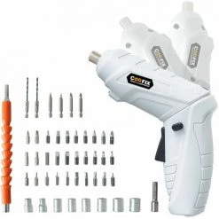 COOFIX 3.6V USB Mini Tournevis électrique Domestique Dargemente