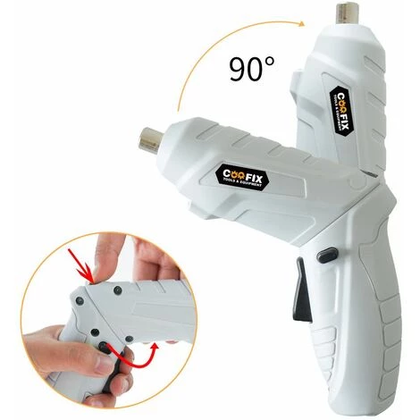 COOFIX 3.6V USB Mini Tournevis électrique Domestique Dargemente 6 COOFIX 3.6V USB Mini Tournevis électrique Domestique Dargemente – Image 4