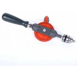 COOFIX Perceuse à Main Puissante Capacité De 3/8 Pouces (1,5-10 Mm) Mandrins De Précision En Acier Moulé Double Pignon Perceuse Manuelle Pour Bois Plastique -Perceuse Soldes 2022 31061739 4