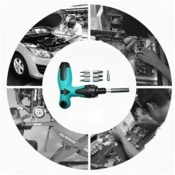 COOFIX Outils à Main De Type Entrepôt, Tournevis Multifonction, Réparation Automobile, Réparation Mécanique D'appareils Ménagers -Perceuse Soldes 2022 31061792 3