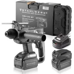 STAHLWERK Brushless Marteau Perforateur Sans Fil ABH-20 ST 20V/4Ah -Perceuse Soldes 2022 31106164 5