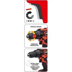 YATO Perceuse Sans Balais Avec Batterie 18V 42Nm -Perceuse Soldes 2022 31134513 5