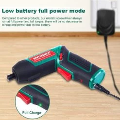 Visseuse Sans Fil 6Nm, HYCHIKA Visseuse Devisseuse Sans Fil 2000mAh 3.6V Avec 20 Accessoires, Lampe LED -Perceuse Soldes 2022 31787755 5