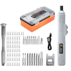HAPPYSHOPPING Jeu De Tournevis Electriques Mini-precision De Type Stylo Mini Tournevis D'horloge De Telephone Portable Multifonction, 88 Pieces - 88 Pieces