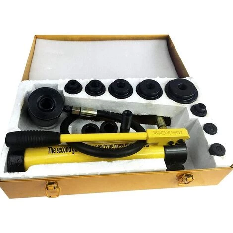 ETOILE 10T Hydraulique Perforateur Kit De Knockout Hydraulique Kit D'Outils Perforatrice Kit Pro 22-60 Mm 4 ETOILE 10T Hydraulique Perforateur Kit De Knockout Hydraulique Kit D'Outils Perforatrice Kit Pro 22-60 Mm – Image 2