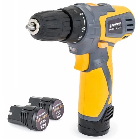 POWERMAT Tournevis électrique Sans Fil Visseuse Dévisseuse à Batterie Li-Ion X2 3 POWERMAT Tournevis électrique Sans Fil Visseuse Dévisseuse à Batterie Li-Ion X2