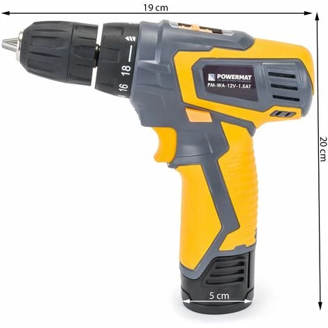 POWERMAT Tournevis électrique Sans Fil Visseuse Dévisseuse à Batterie Li-Ion X2 6 POWERMAT Tournevis électrique Sans Fil Visseuse Dévisseuse à Batterie Li-Ion X2 – Image 4