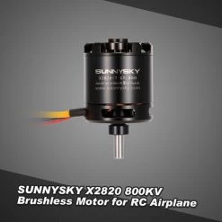 SUNNYSKY 800Kv Moteur Brushless Pour Rc Avion Aeronefs A Voilure Fixe -Perceuse Soldes 2022 32343535 3