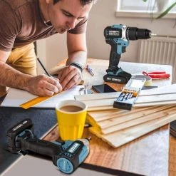 WESCO TOOL 18V 2.0Ah Perceuse à Percussion Sans Fil, 22 Couple+1+1, Batterie Li-ion 2.0Ah WESCO WS2319 -Perceuse Soldes 2022 32639502 3