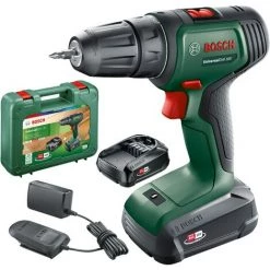 Bosch Perceuse-visseuse Sans-fil UniversalDrill 18 2 Batteries 1,5Ah Coffret