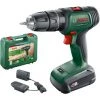 Bosch Perceuse-visseuse à Percussion UniversalImpact 18 1 Batterie 1,5Ah Coffret -Perceuse Soldes 2022 32810444 1