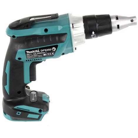 Makita DFS 250 ZJ Visseuse à Cloison Sèche Sans Fil 18 V Brushless + Coffret Makpac - Sans Batterie, Sans Chargeur 5 Makita DFS 250 ZJ Visseuse à Cloison Sèche Sans Fil 18 V Brushless + Coffret Makpac - Sans Batterie, Sans Chargeur – Image 3