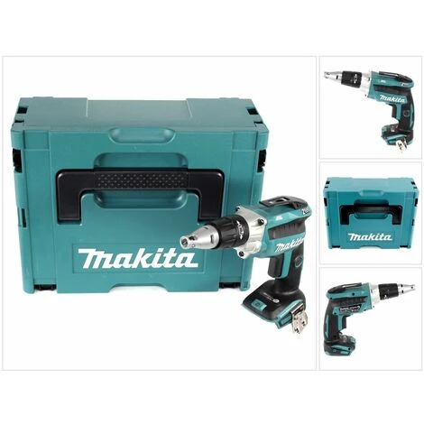 Makita DFS 250 ZJ Visseuse à Cloison Sèche Sans Fil 18 V Brushless + Coffret Makpac - Sans Batterie, Sans Chargeur 7 Makita DFS 250 ZJ Visseuse à Cloison Sèche Sans Fil 18 V Brushless + Coffret Makpac - Sans Batterie, Sans Chargeur – Image 5