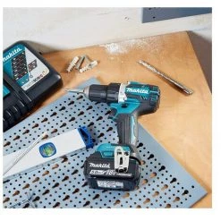 Makita - Perceuse Visseuse à Batterie 18 V Li-Ion 5 Ah Diam 13 Mm - DDF484RTJ -Perceuse Soldes 2022 3293960 4