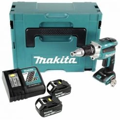 Makita DFS 250 RTJ Visseuse à Cloison Sèche Sans Fil 18 V Brushless + 2x Batteries 5,0 Ah + Chargeur + Coffret De Transport Makpac -Perceuse Soldes 2022 33029545 3