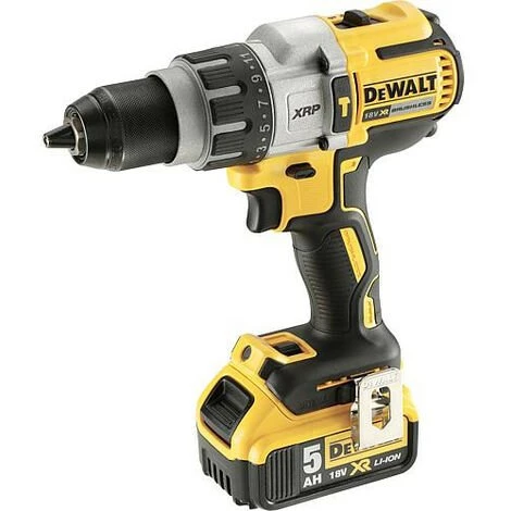 Visseuse Perceuse A Percussion Sans Fil DeWalt 18V DCD996P2 Avec 2x 5,0 Ah Batteries Et Chargeur 3 Visseuse Perceuse A Percussion Sans Fil DeWalt 18V DCD996P2 Avec 2x 5,0 Ah Batteries Et Chargeur
