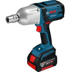 BANYO Perceuse A Percussion Sans Fil BOSCH GDS 18V-Li HT 18V Avec 2x Batteries 5,0 Ah Et Chargeur