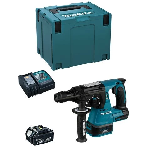 Perfo-Burineur MAKITA DHR243RTJ1 (1 X 5,0 Ah DC18RC MAKPAC 4) 3 Perfo-Burineur MAKITA DHR243RTJ1 (1 X 5,0 Ah DC18RC MAKPAC 4)