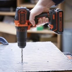 BLACK & DECKER Perceuse à Percussion Sans Fil - 18 V - 1,5 Ah - 2 Vitesses - 2 Batteries - Livrée En Coffret 8 BLACK & DECKER Perceuse à Percussion Sans Fil - 18 V - 1,5 Ah - 2 Vitesses - 2 Batteries - Livrée En Coffret -Perceuse Soldes 2022 33359986 3