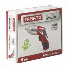 Cacciavite Yamato Batteria Al Litio 3.6 V. Con Copertina 5 Pezzi 9 Cacciavite Yamato Batteria Al Litio 3.6 V. Con Copertina 5 Pezzi -Perceuse Soldes 2022 33486262 4
