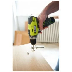 Perceuse-visseuse Compacte RYOBI 12V Lithium-ion -1 Batterie 1.3 Ah - 1 Chargeur - RCD12011L -Perceuse Soldes 2022 3350560 4