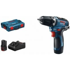 Bosch Perceuse-visseuse Sans Fil GSR 12V-35, Avec 2 Batteries Lithium-ion 3,0 Ah, L-BOXX