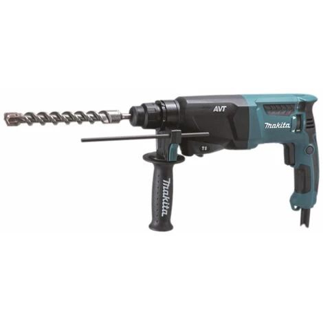 Makita Marteau Perforateur SDS-Plus HR2601J / 26 Mm / 800 Watts 3 Makita Marteau Perforateur SDS-Plus HR2601J / 26 Mm / 800 Watts