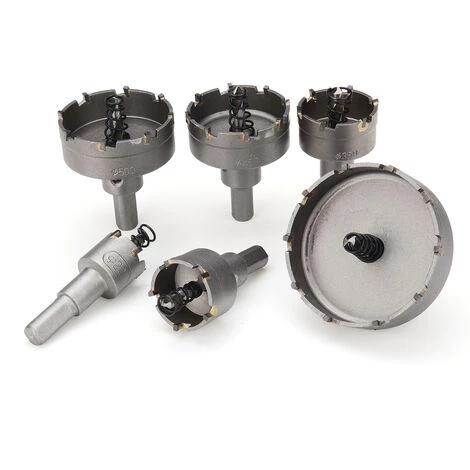 SWAGX 6pcs Perceuse Scie-cloche Trou Foret Fraise Alliage Acier Inox 22 - 65mm 5 SWAGX 6pcs Perceuse Scie-cloche Trou Foret Fraise Alliage Acier Inox 22 - 65mm – Image 3