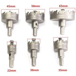 SWAGX 6pcs Perceuse Scie-cloche Trou Foret Fraise Alliage Acier Inox 22 - 65mm 10 SWAGX 6pcs Perceuse Scie-cloche Trou Foret Fraise Alliage Acier Inox 22 - 65mm -Perceuse Soldes 2022 33731478 4
