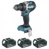 Perceuse Visseuse MAKITA 18V Li-Ion Ø13 Mm - 2 Batteries 18V 3.0Ah + 1 Batterie 4.0 Ah - Chargeur + Coffret - DDF484RF3J -Perceuse Soldes 2022 3392294 1