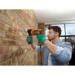 BLACK & DECKER Perceuse à Percussion Filaire - 54 400 Cps/min 850 WATTS BLACK+DECKER BEH850-QS -Perceuse Soldes 2022 34599393 5