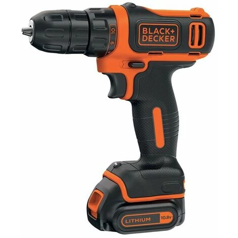 BLACK & DECKER Visseuse 10.8V Lith 2 Batt 1.5Ah Coffret BLACK+DECKER BDCDD12K1B-QW 3 BLACK & DECKER Visseuse 10.8V Lith 2 Batt 1.5Ah Coffret BLACK+DECKER BDCDD12K1B-QW