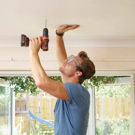 BLACK & DECKER Visseuse 10.8V Lith 2 Batt 1.5Ah Coffret BLACK+DECKER BDCDD12K1B-QW 6 BLACK & DECKER Visseuse 10.8V Lith 2 Batt 1.5Ah Coffret BLACK+DECKER BDCDD12K1B-QW – Image 4