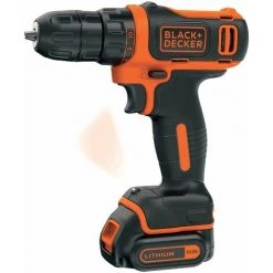 BLACK & DECKER BDCDD12-QW Perceuse-Visseuse Sans Fil 12 V Max 1,5 Ah - 1 Batterie - Chargeur Inclus -Perceuse Soldes 2022 34599641 3