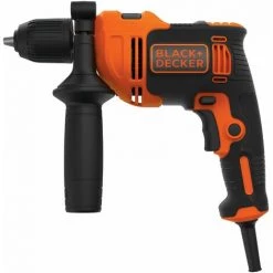 BLACK & DECKER Perceuse à Percussion Filaire 550W BLACK+DECKER BEH550-QS -Perceuse Soldes 2022 34600066 2