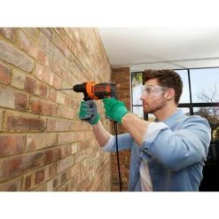 BLACK & DECKER Perceuse à Percussion Filaire 550W BLACK+DECKER BEH550-QS -Perceuse Soldes 2022 34600066 3