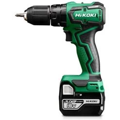 HiKOKI Perceuse-visseuse à Percussion Sans Fil 18V, 2x5Ah - DV18DDWPZ