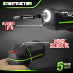 Tournevis Rechargeable 4V Lithium - Constructor -Perceuse Soldes 2022 34701304 3