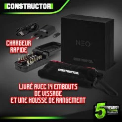 Tournevis Rechargeable 4V Lithium - Constructor -Perceuse Soldes 2022 34701304 4
