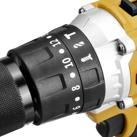 ZEBRAA Perceuse Visseuse à Percussion Sans Fil 350N.m 1/2 " Jaune Pour Batterie Makita 18 V (Batterie NON INCLUS) 7 ZEBRAA Perceuse Visseuse à Percussion Sans Fil 350N.m 1/2 " Jaune Pour Batterie Makita 18 V (Batterie NON INCLUS) – Image 5