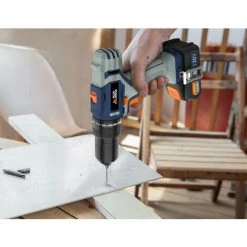 BLUERIDGE BLUE RIDGE 18V Perceuse Sans Fil, Mandrin Sans Clé 13mm(42Nm), 2 Batteries Li-ion 1,5Ah, BR2808K2 -Perceuse Soldes 2022 35029091 4